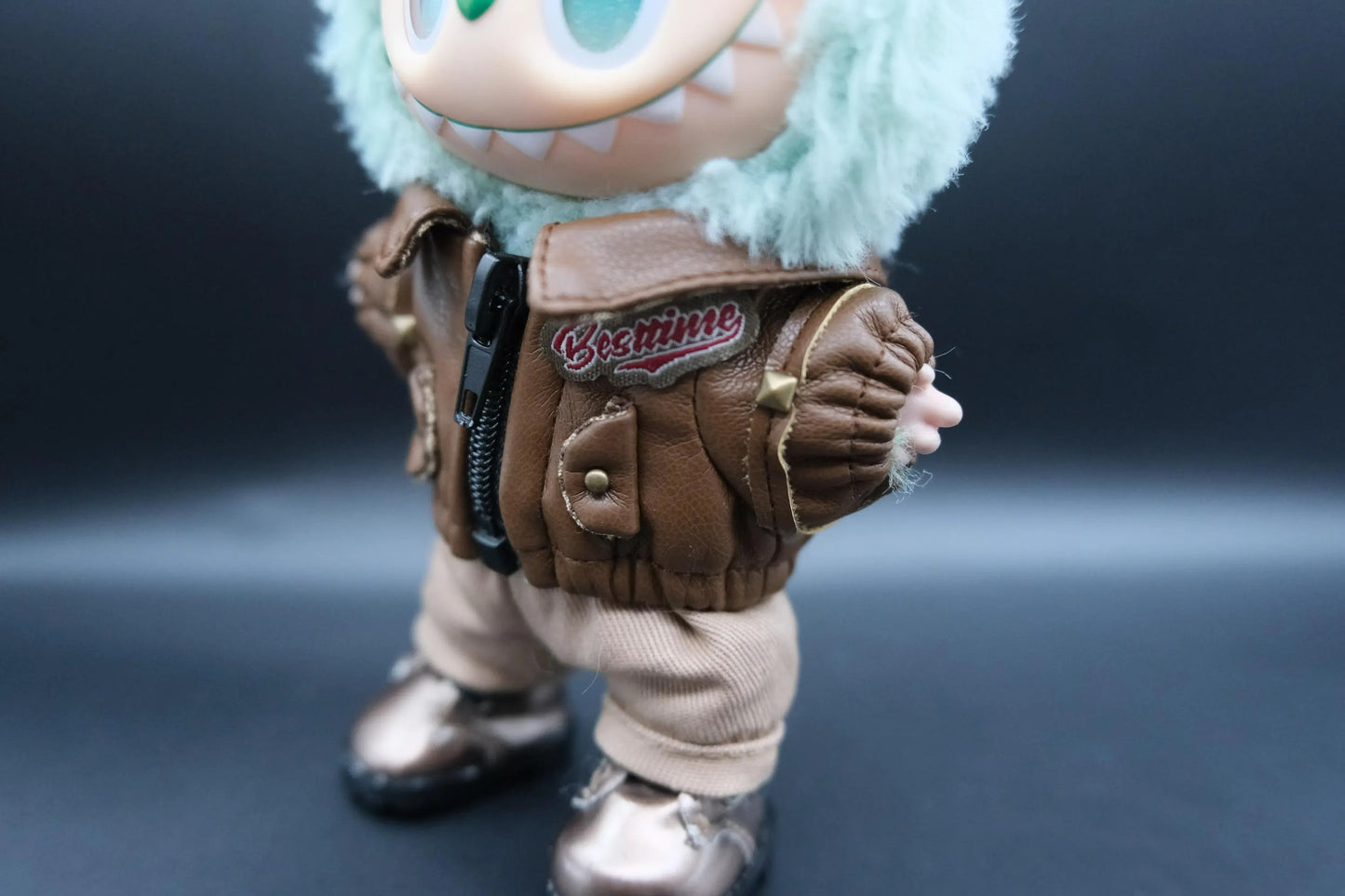 Bubu Monsters Clothes (doll not included) |Bubu Outfit | Pilot - Style Cool Outfit Set - Jacket, Cargo Pants, Sunglasses, Boots