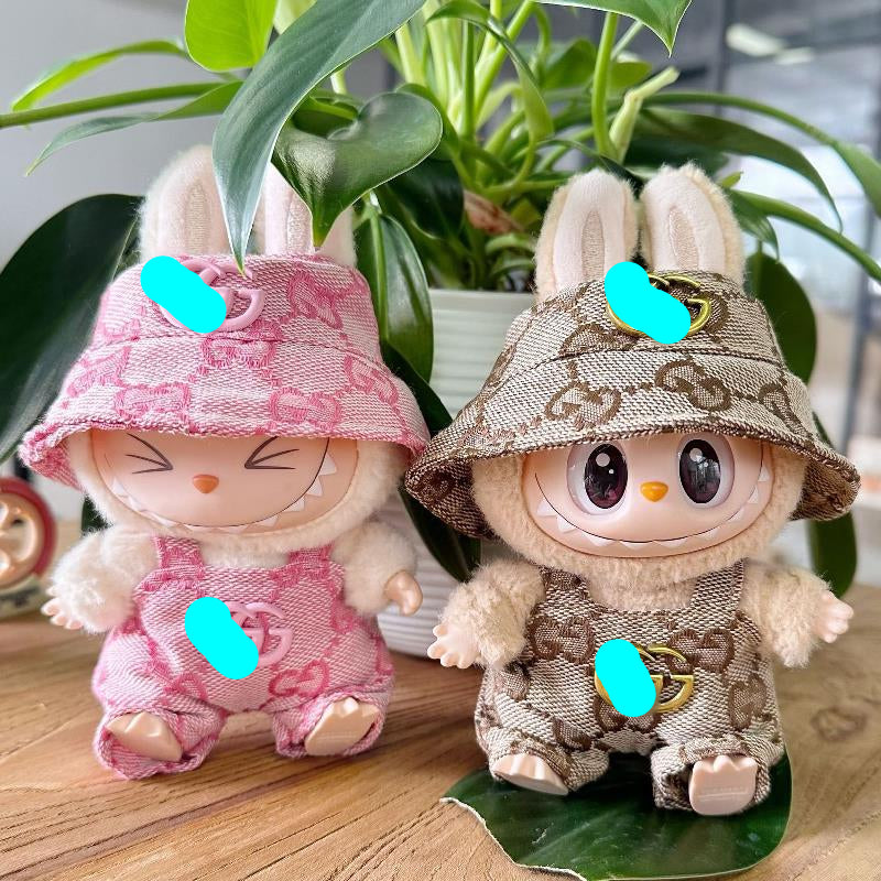 Bubu Monsters Luxury Gucci-Inspired Outfit – High-End Fashion Look for Your Bubu Doll