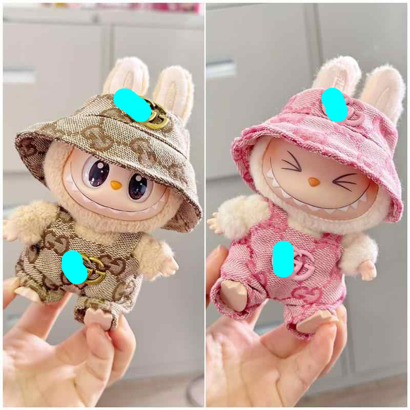 Bubu Monsters Luxury Gucci-Inspired Outfit – High-End Fashion Look for Your Bubu Doll