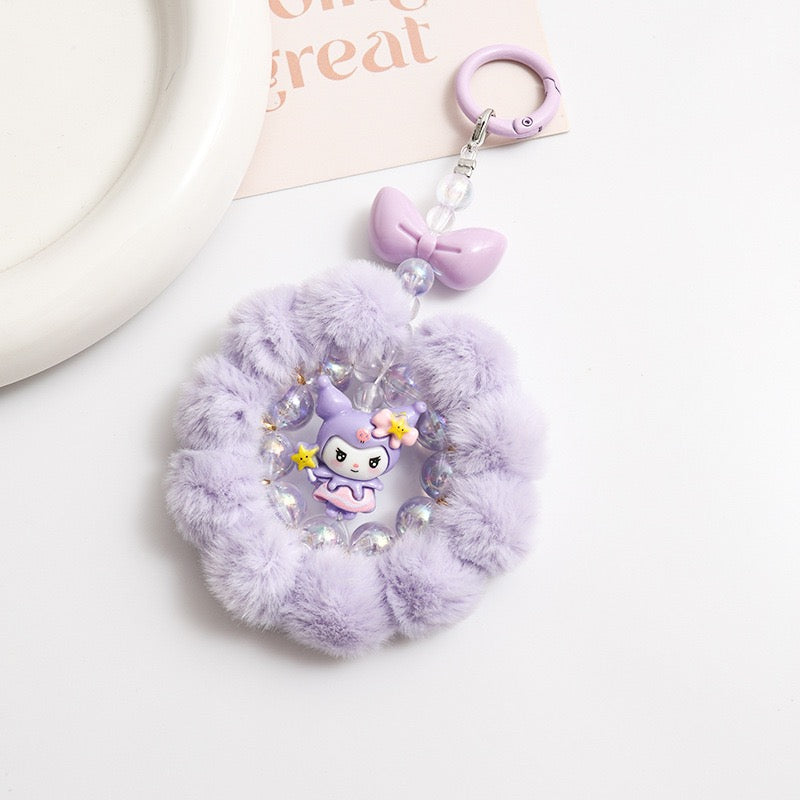 ①New arrival🔥50%OFF🔥 SR Fluffy Bows Keychains --z