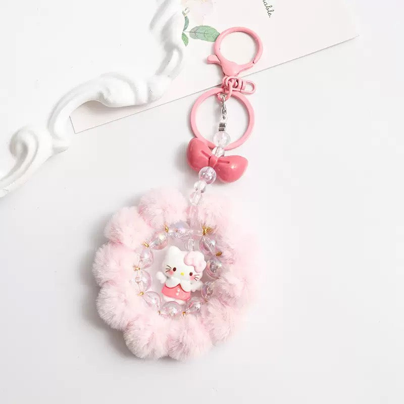 ①New arrival🔥50%OFF🔥 SR Fluffy Bows Keychains --z