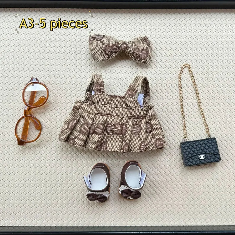 Bubu Monsters Outfits for All Generations 1/2/3, Labubu Clothes for Macaron and Have a Seat, High Quality Unique Outfits (doll not include