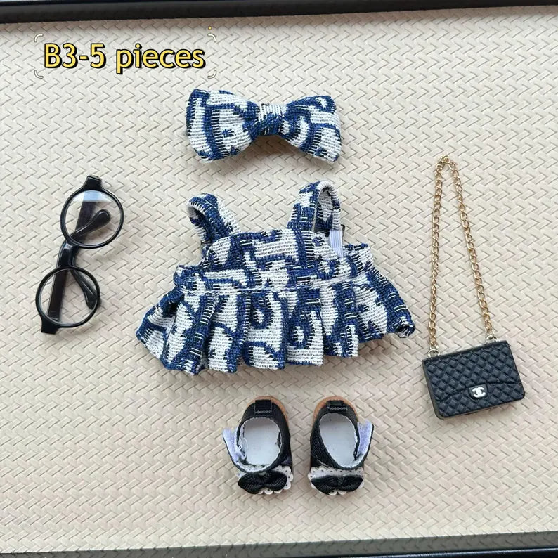 Bubu Monsters Outfits for All Generations 1/2/3, Labubu Clothes for Macaron and Have a Seat, High Quality Unique Outfits (doll not include