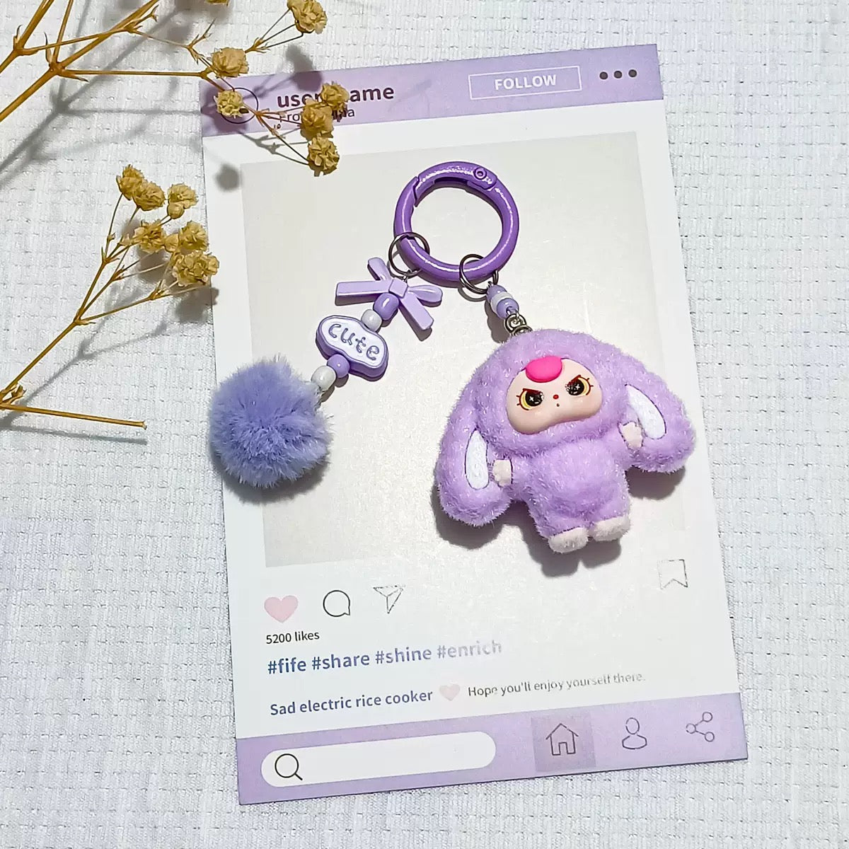 ②New Arrivals🔥50%OFF🔥 Baby Three Keychains --z