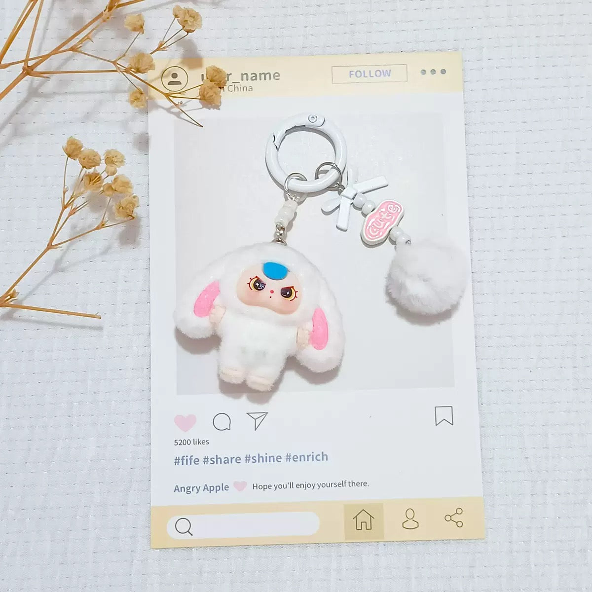 ②New Arrivals🔥50%OFF🔥 Baby Three Keychains --z