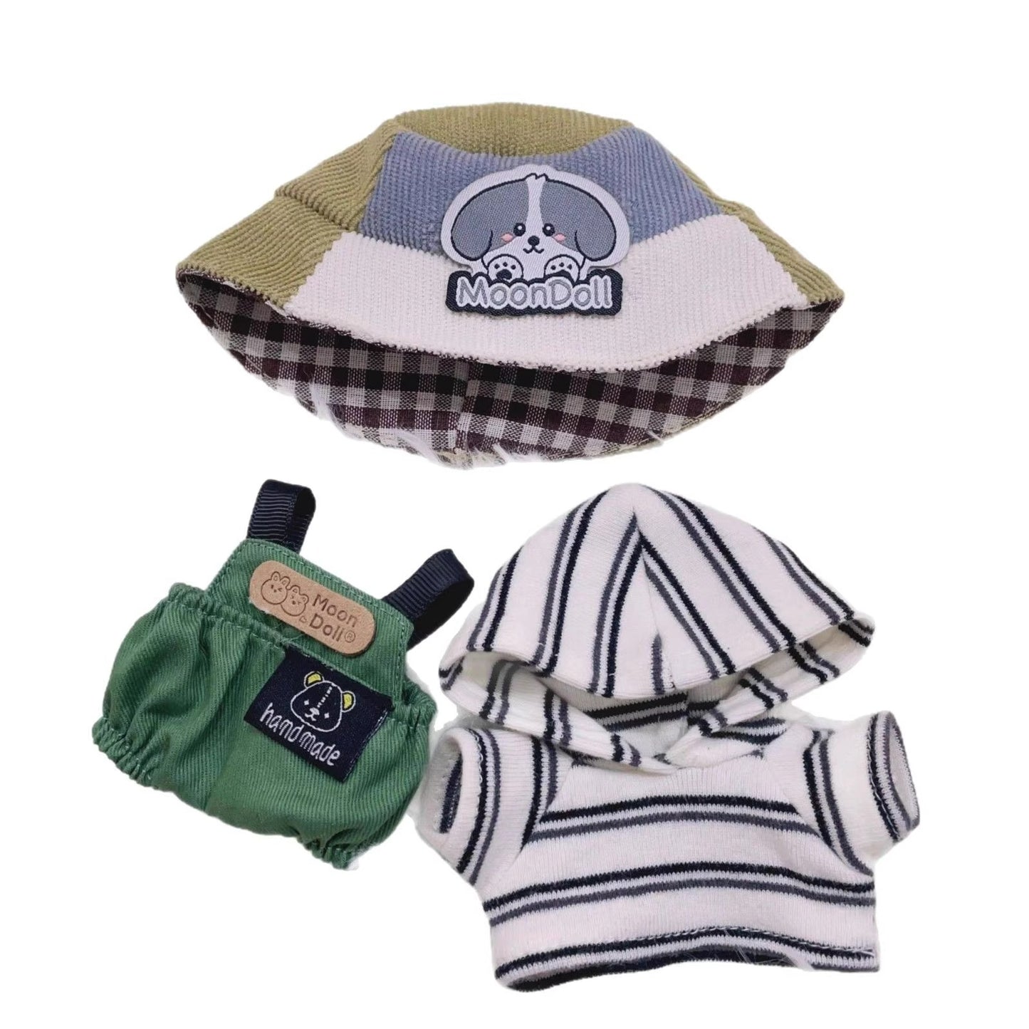 Bubu Monsters pendant clothes outdoor adventure trendy pants suit Labu doll clothes