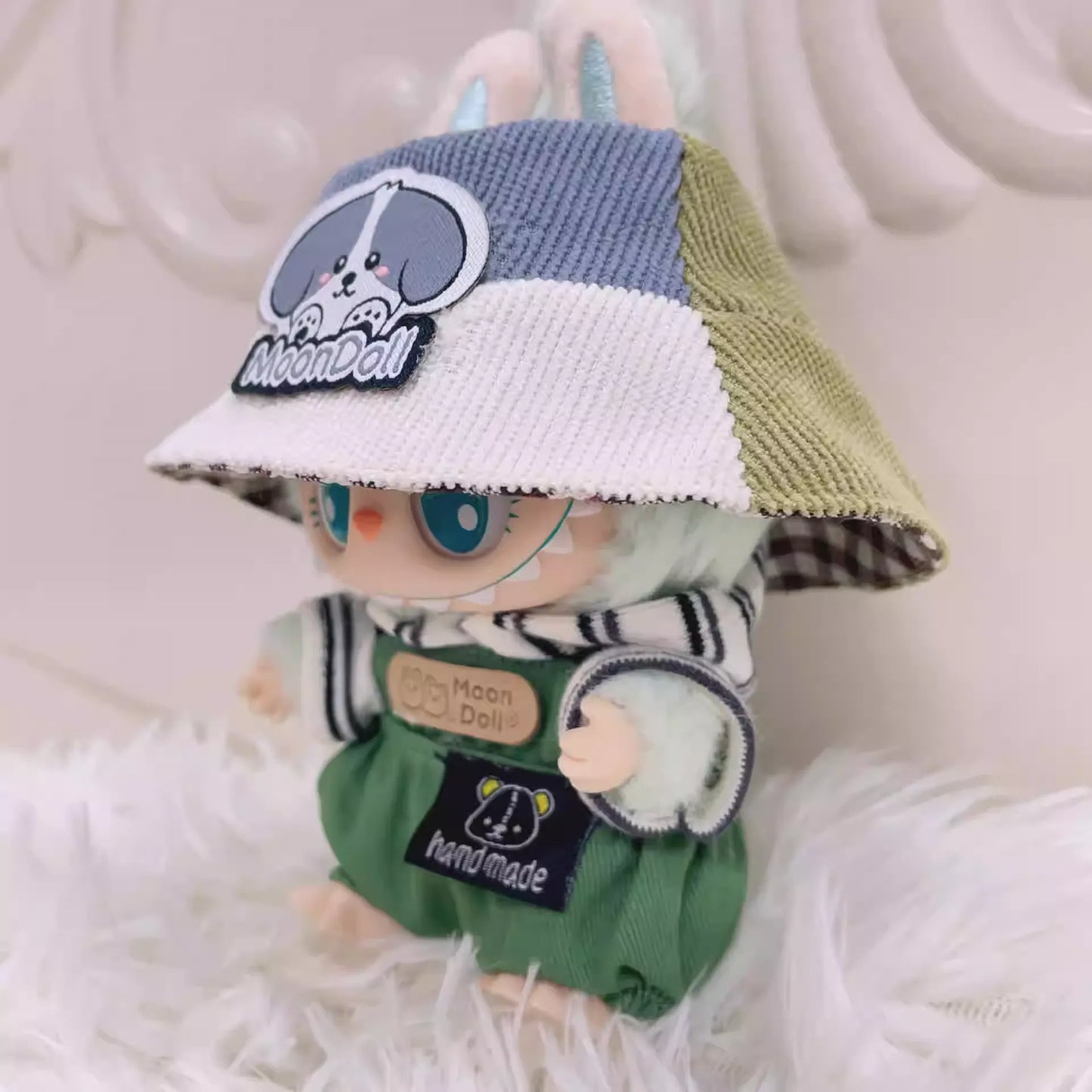 Bubu Monsters pendant clothes outdoor adventure trendy pants suit Labu doll clothes