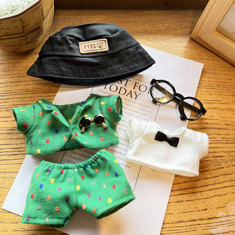 Bubu Monsters macaron blind box pendant small suit hat